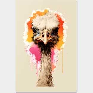 Ostrich Posters and Art